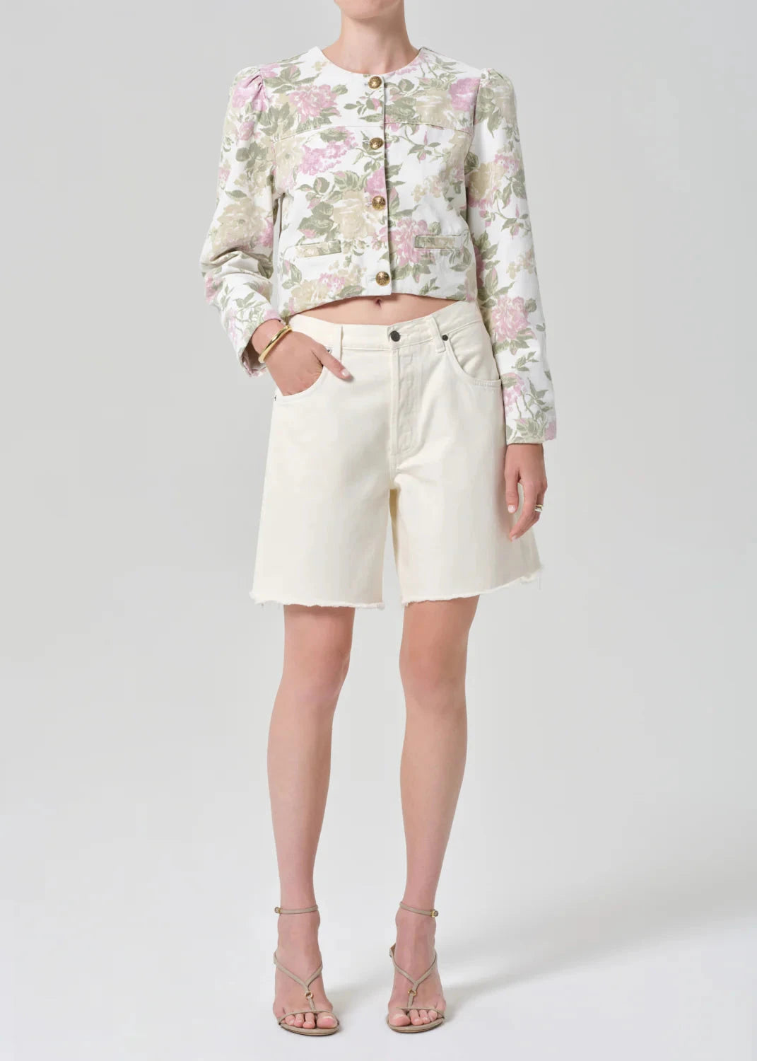 Anita Puff Sleeve Jacket-Jackets-Uniquities