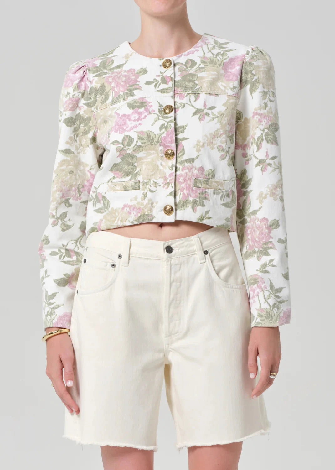 Anita Puff Sleeve Jacket-Jackets-Uniquities