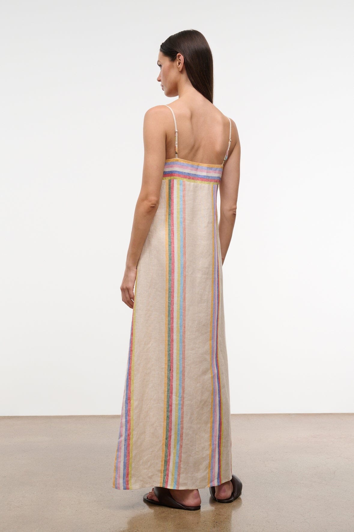 Laura Linen Dress-Dresses-Uniquities
