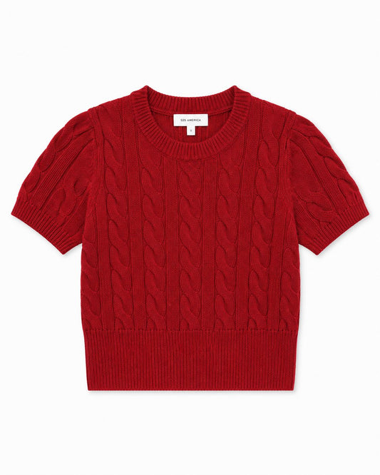 Sky Cable Crew Pullover-Sweaters-Uniquities