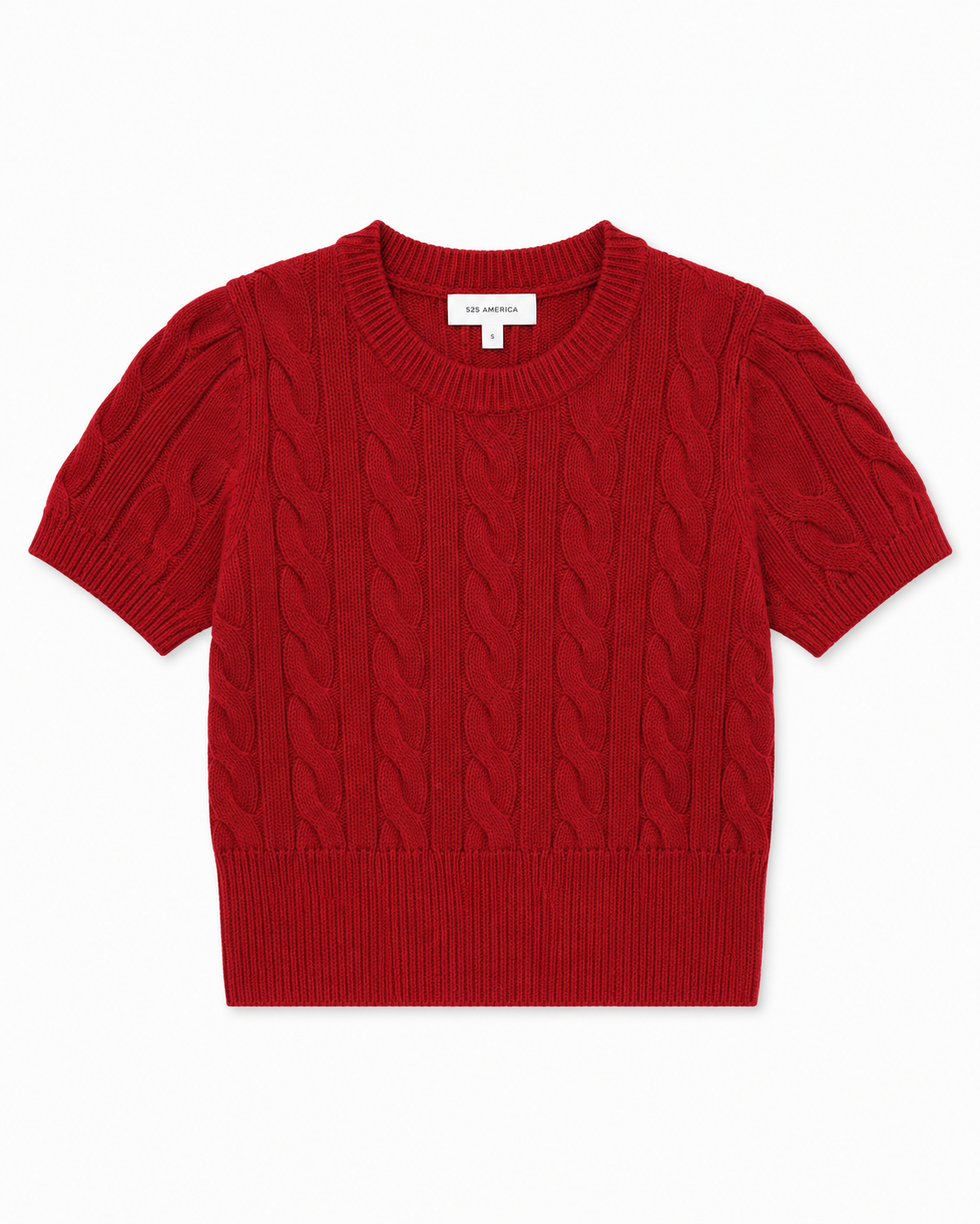 Sky Cable Crew Pullover