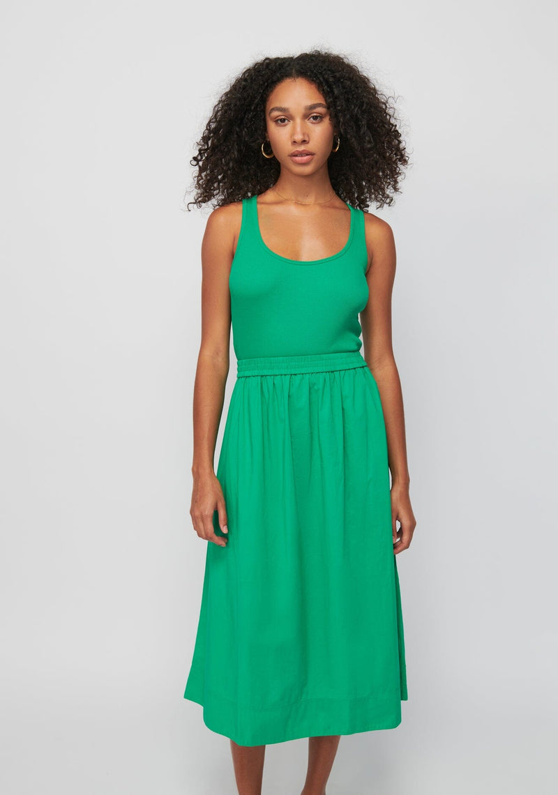Sadelle Clean Combo Midi Dress-Dresses-Uniquities