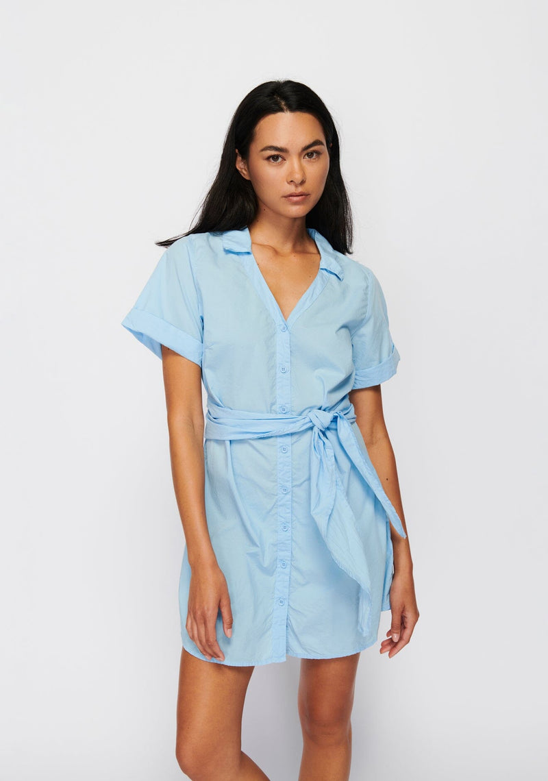 Nida Wrapped Button Up Dress-Dresses-Uniquities