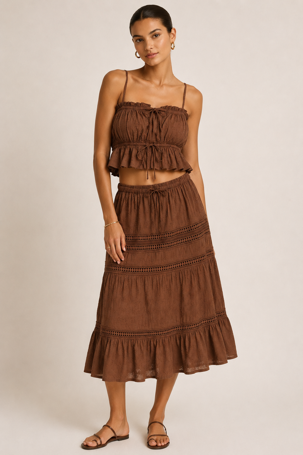 Micah Embroidered Skirt