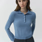 Constance Long Sleeve Polo Tops/Blouses Simkhai 