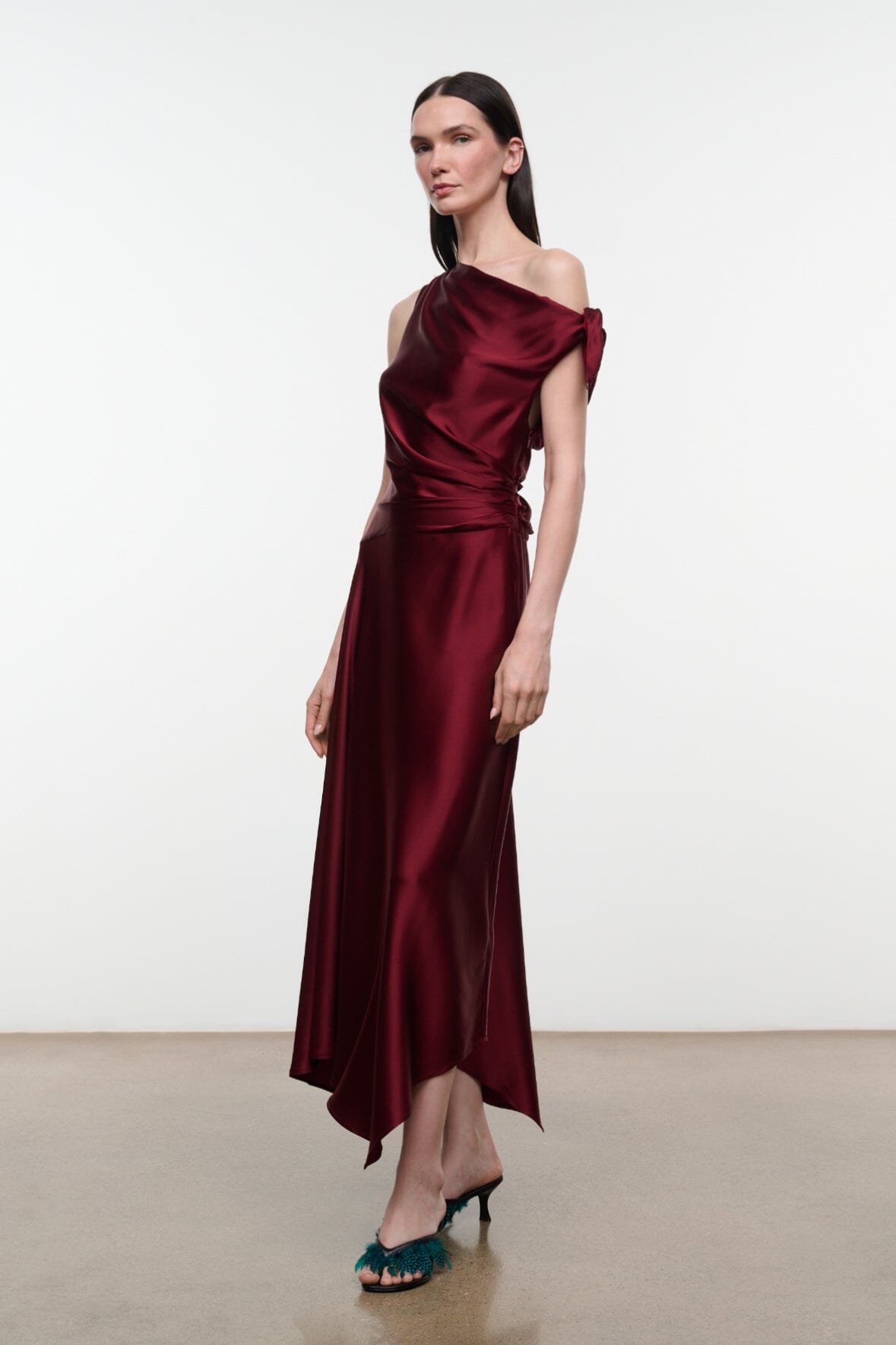 Portia Silk Dress-Dresses-Uniquities