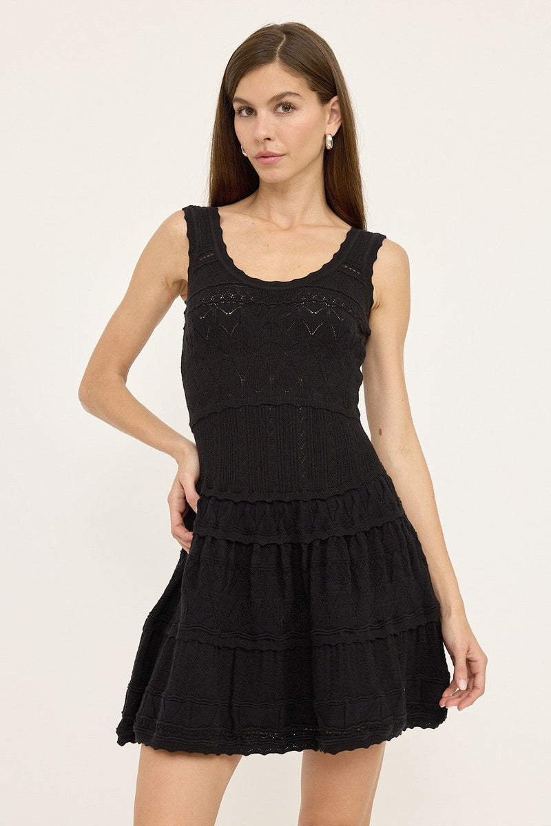 Annalee Knit Mini Dress-Dresses-Uniquities