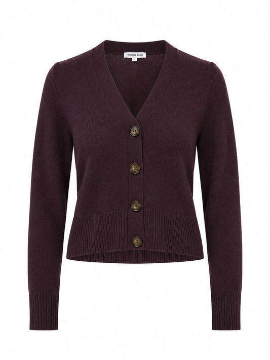 Solene Cashmere Cardigan-Tops/Blouses-Uniquities