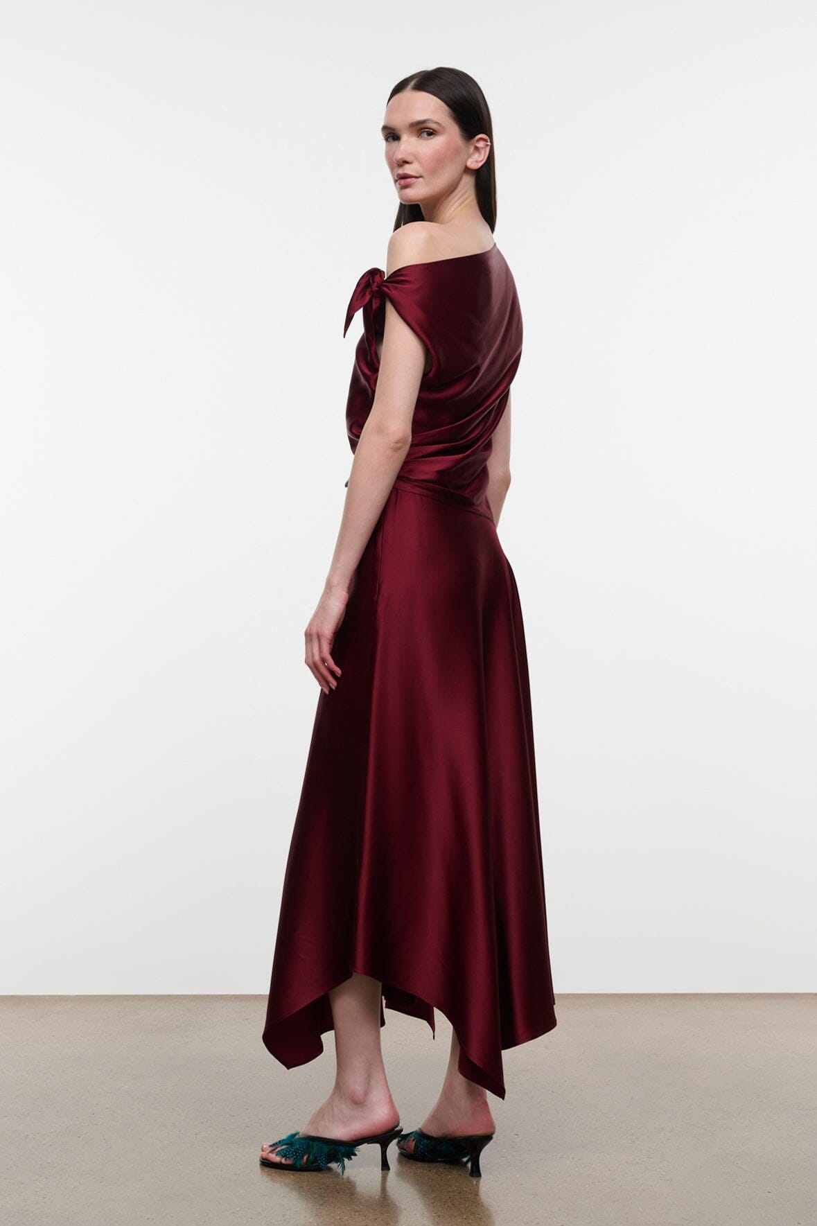 Portia Silk Dress-Dresses-Uniquities