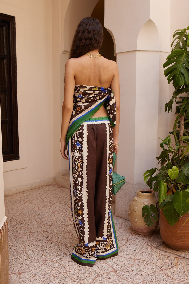 Maroc Silk Scarf-Accessories-Uniquities