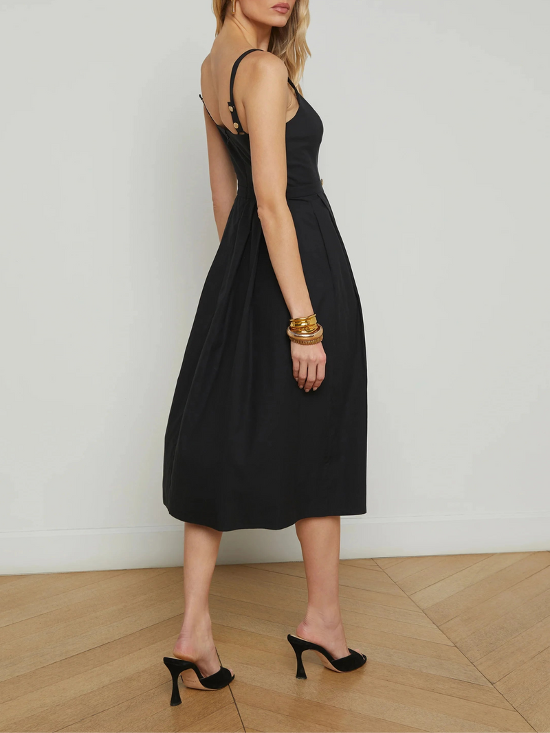 Esmeralda Sleeveless Midi-Dresses-Uniquities
