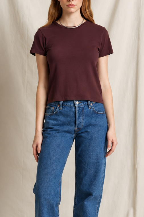 Lisa Slim Crew Tee