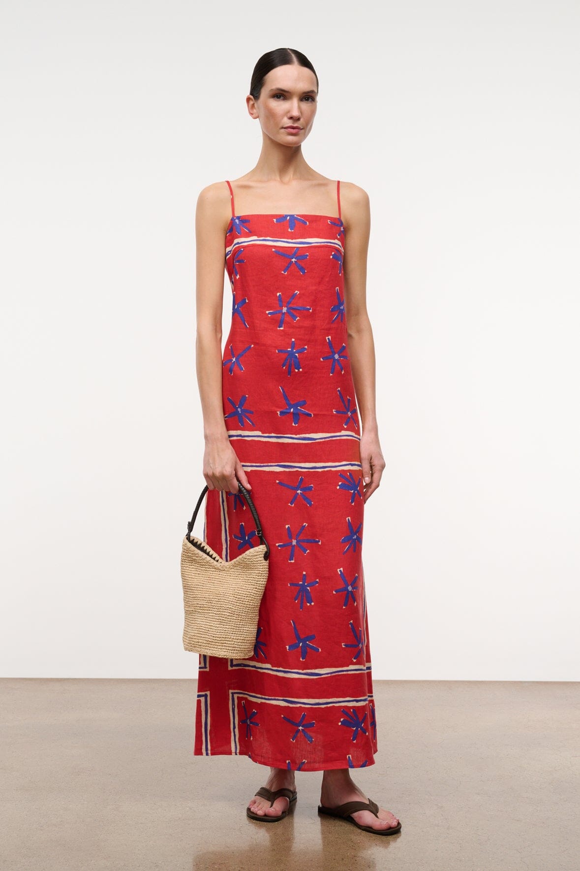 Laura Linen Dress-Dresses-Uniquities