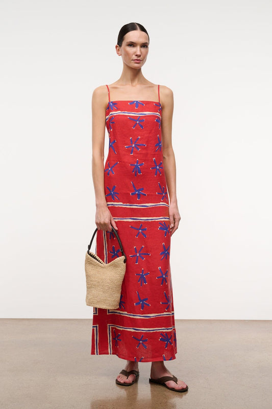 Laura Linen Dress-Dresses-Uniquities