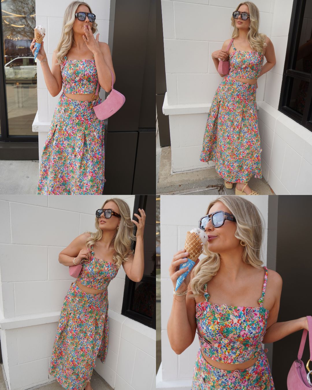 Peasant Floral Butterflies Top-Tops/Blouses-Uniquities