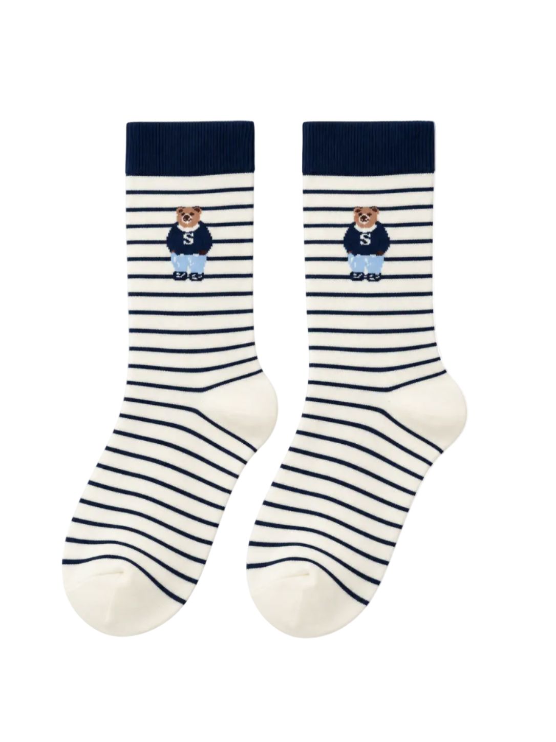 Preppy Bear Socks-Accessories-Uniquities