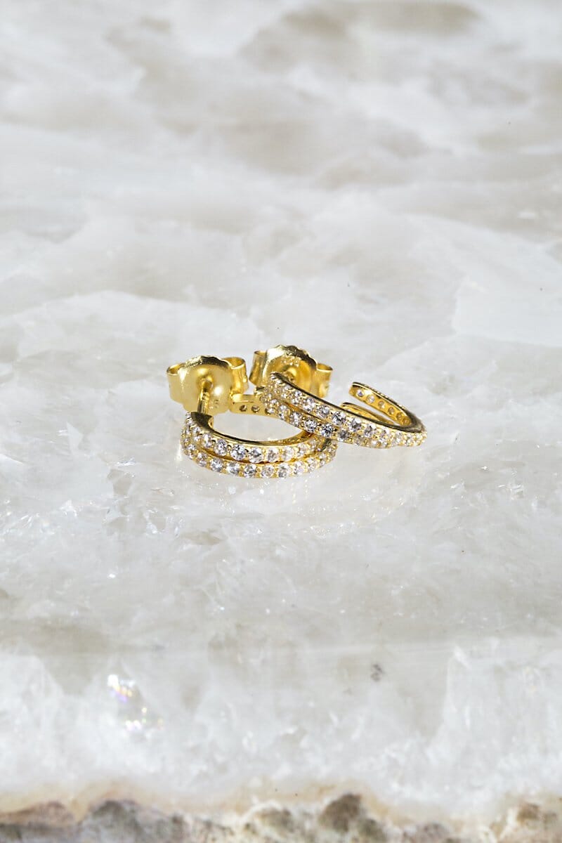 Evil Twin Huggies Gold-Jewelry-Uniquities