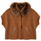 Faux Fur Trim Cardigan-Jackets-Uniquities