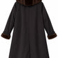 Hooded Nylon Coat with Fur by Lou Andrea - Image 3