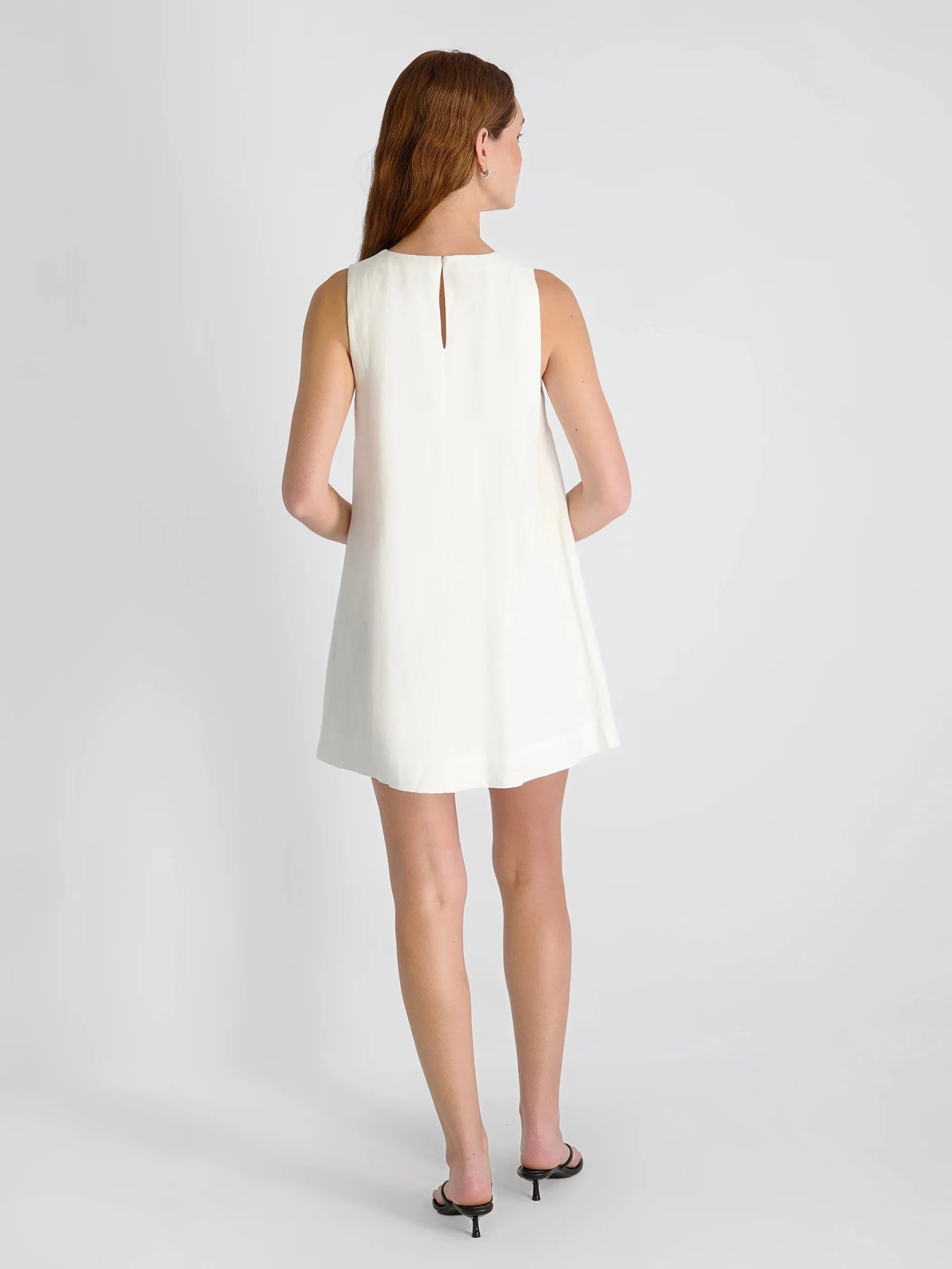 Cooper Linen Mini Dress – Uniquities