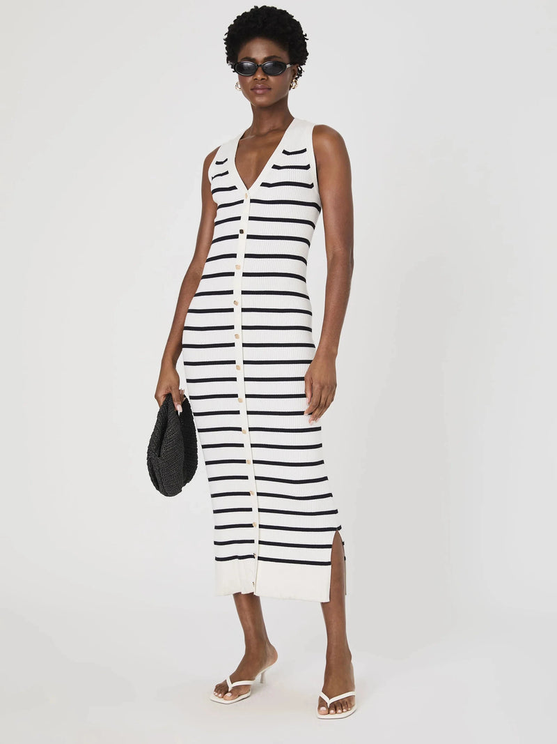Nadina Sleeveless Knit Dress-Dresses-Uniquities