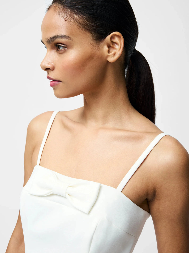 Whisper Strapless Bow Mini-Dresses-Uniquities
