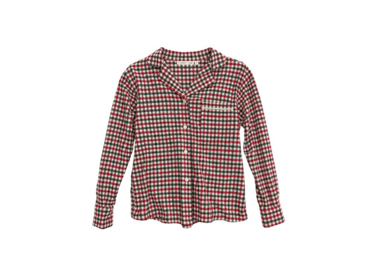 Jolly Gingham Pj Top-Lounge-Uniquities