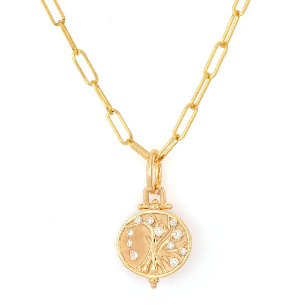 Engraved Tree Of Life Pendant-Jewelry-Uniquities