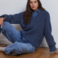 Boxy V-Neck Sweater