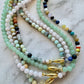 Ashia Beaded Fish Necklace-Jewelry-Uniquities