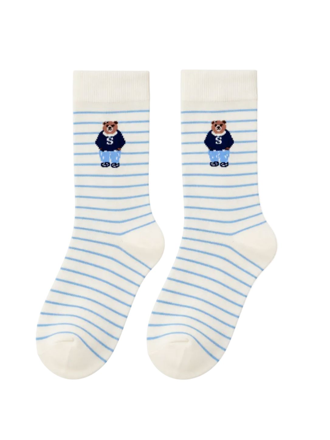 Preppy Bear Socks-Accessories-Uniquities