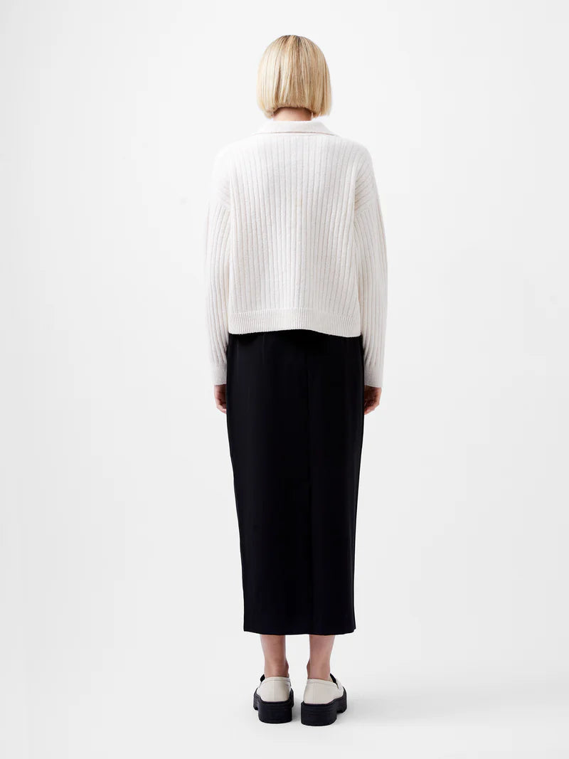 Vhari Collar Long Sleeve Jumper-Sweaters-Uniquities