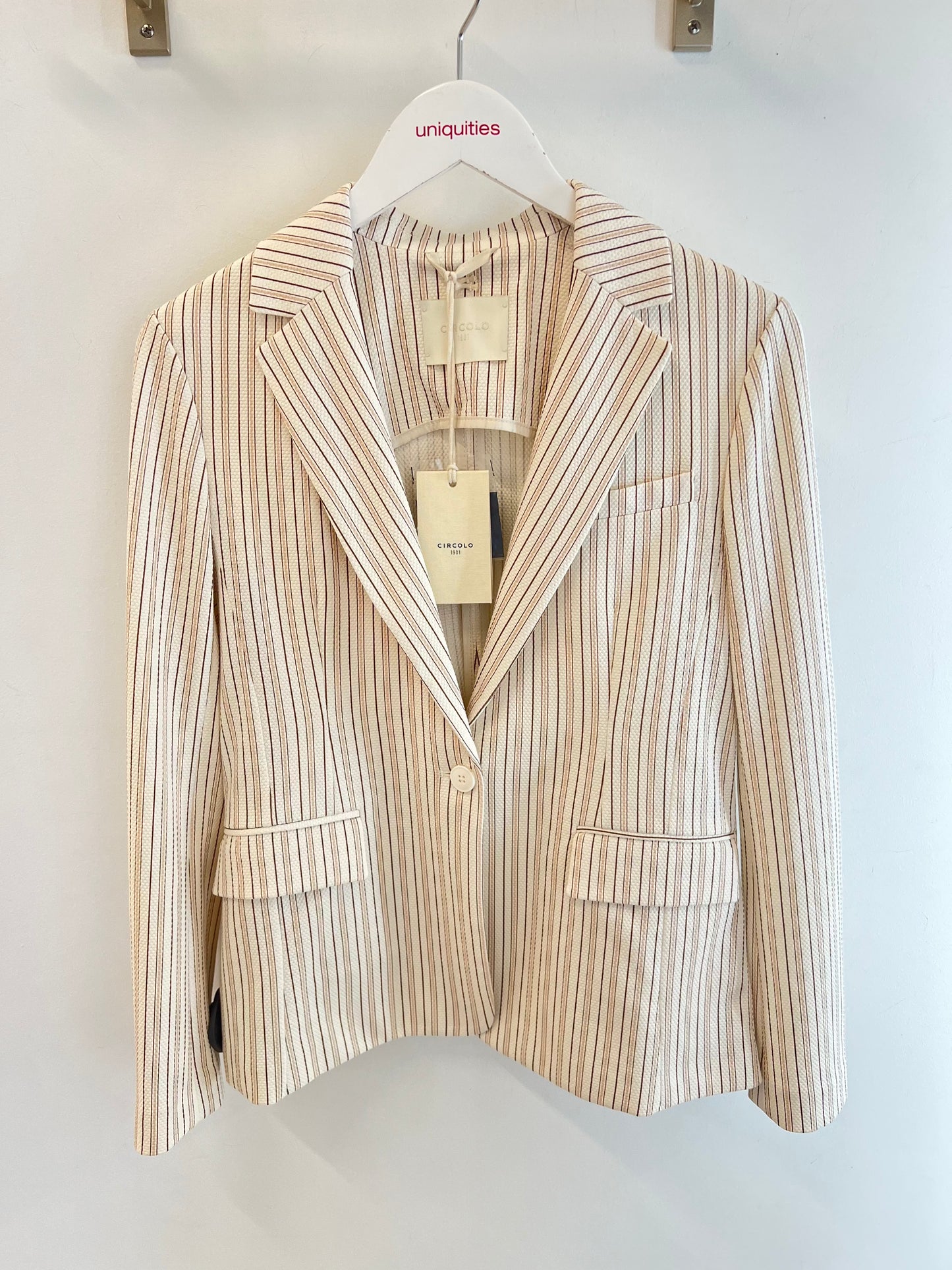 Slim Fit Oxford Jacket-Jackets-Uniquities