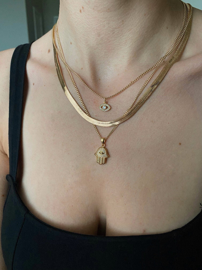 Eye Of Protection Necklace-Jewelry-Uniquities