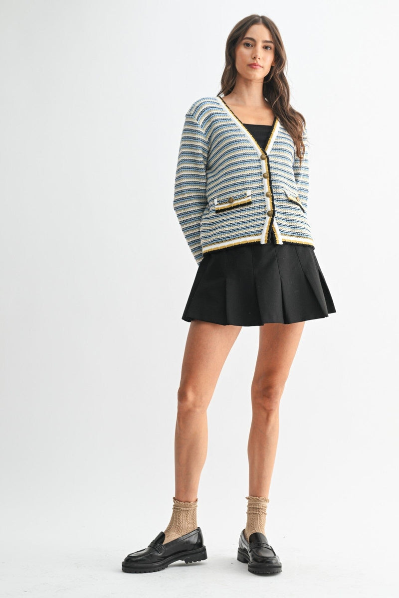 Arielle Knit Cardigan-Sweaters-Uniquities