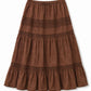 Micah Embroidered Skirt-Bottoms-Uniquities