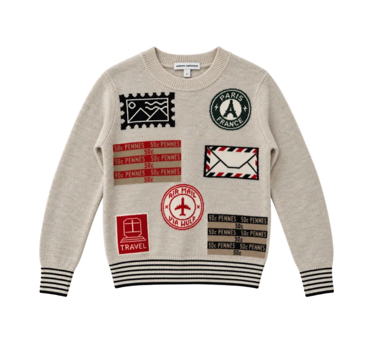 Travelogue Crew-Sweaters-Uniquities