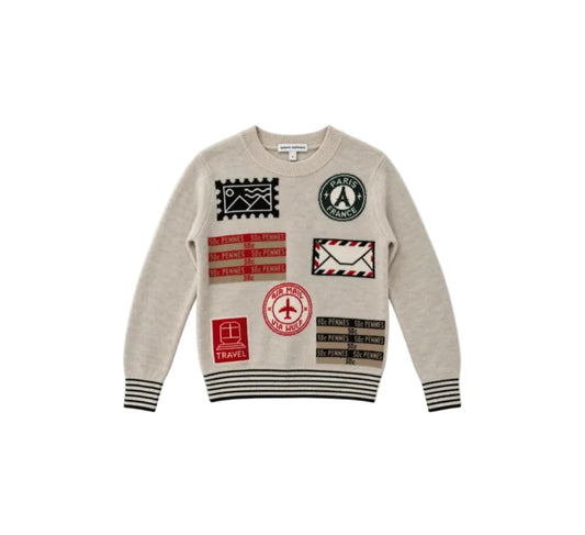Travelogue Crew-Sweaters-Uniquities