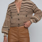Christabel Stripe Cardi-Sweaters-Uniquities