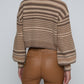 Christabel Stripe Cardi-Sweaters-Uniquities