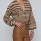 Christabel Stripe Cardi-Sweaters-Uniquities