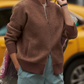 Zenia Zip Knit Jacket