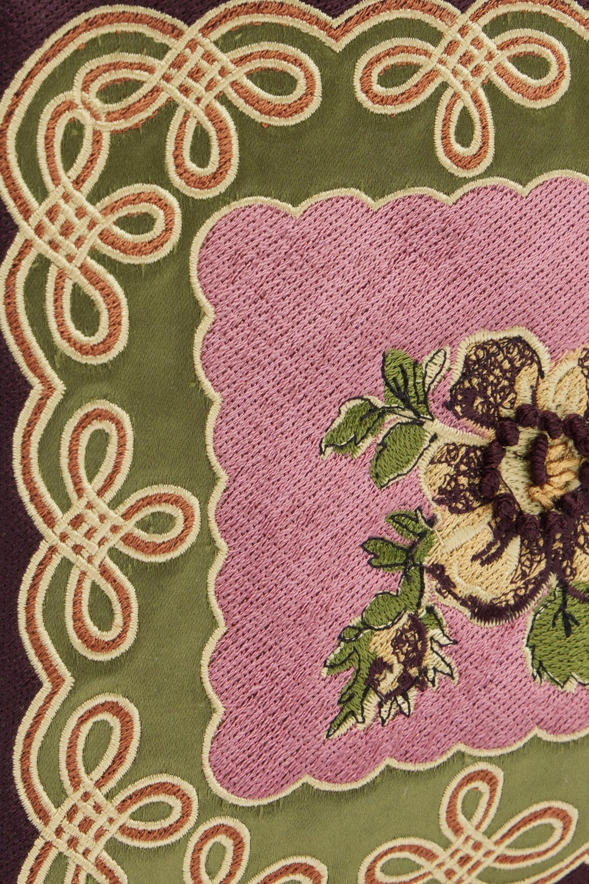 Lacey Embroidered Clutch-Accessories-Uniquities