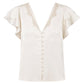 Lola Flutter Lace Sleeve Top-Tops/Blouses-Uniquities
