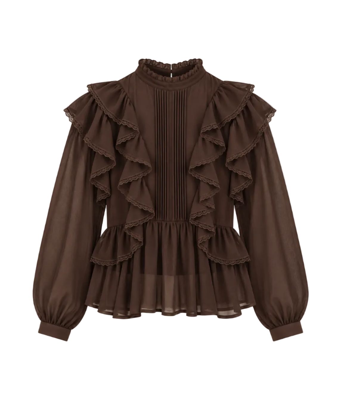 Britton Ruffle Top-Tops/Blouses-Uniquities