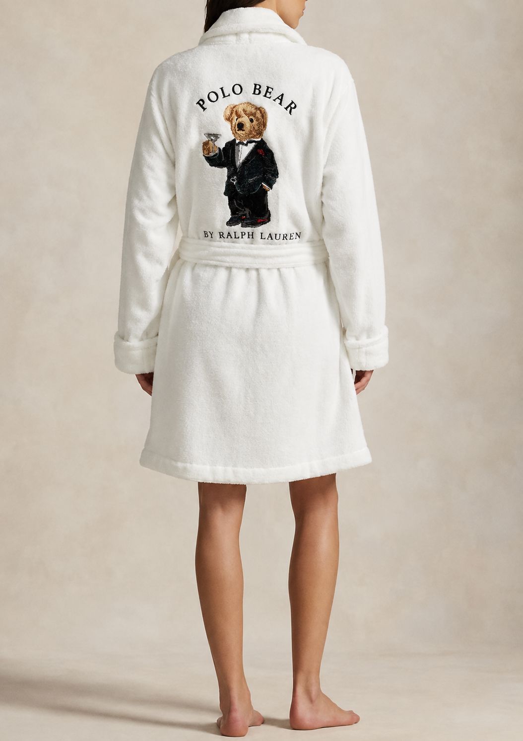 Polo Bear Short Robe-Lounge-Uniquities