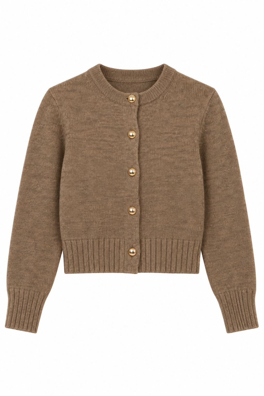 James Fuzzy Crew Cardigan by 525 America - Image 1