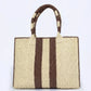Riviera Stripe Tote-Accessories-Uniquities
