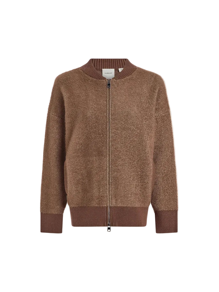 Zenia Zip Knit Jacket