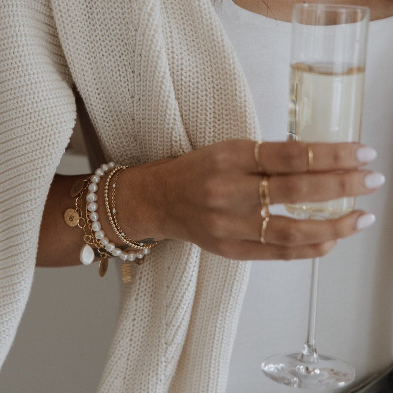 Saltwater Pearl Bracelet-Jewelry-Uniquities